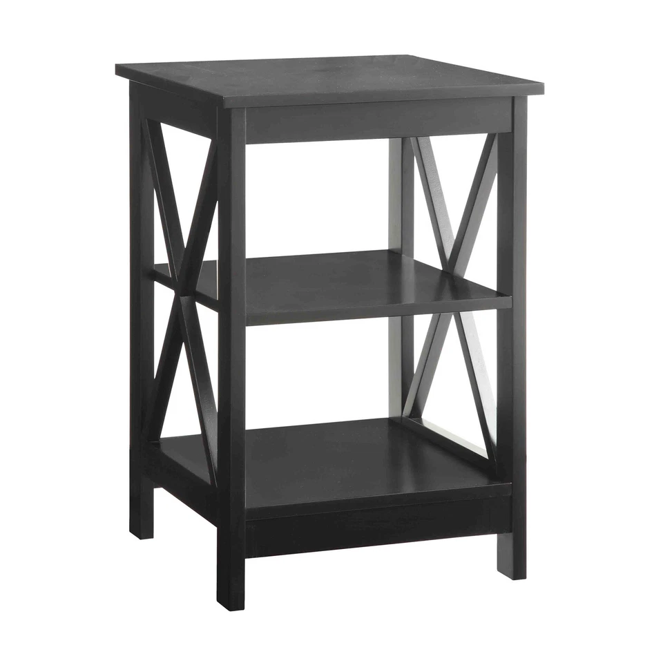 Convenience Concepts Oxford End Table Black 2day Ship - Image 3 of 4