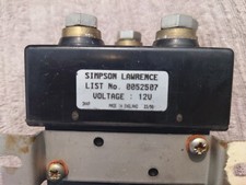 Simpson Lawrence - Solenoid/Contactor 12V Lewmar 0052507 Windlass FREEPOST