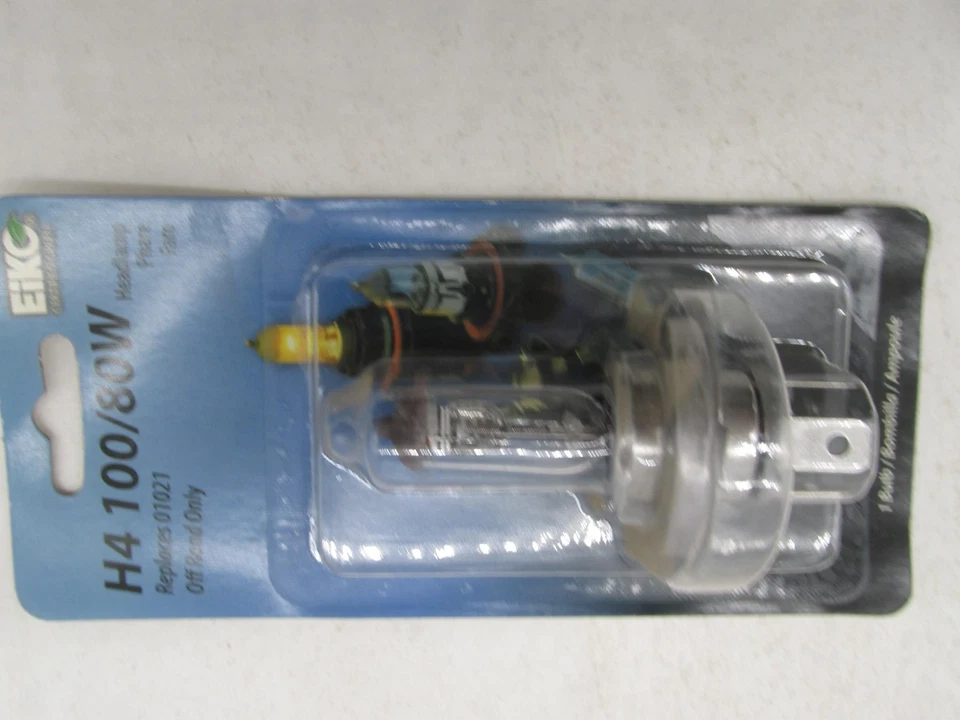Eiko NOS Motorcycle Clear Headlamp Headlight Bulb H4 100/80W - Image 3 of 3