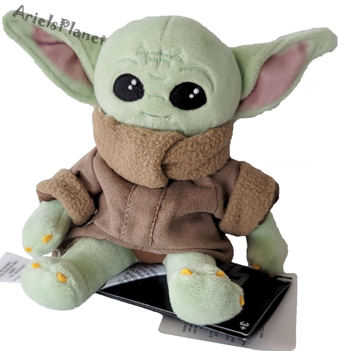 Disney Parks Star Wars The Mandalorian The Child Baby Yoda Shoulder Plush  Magnet