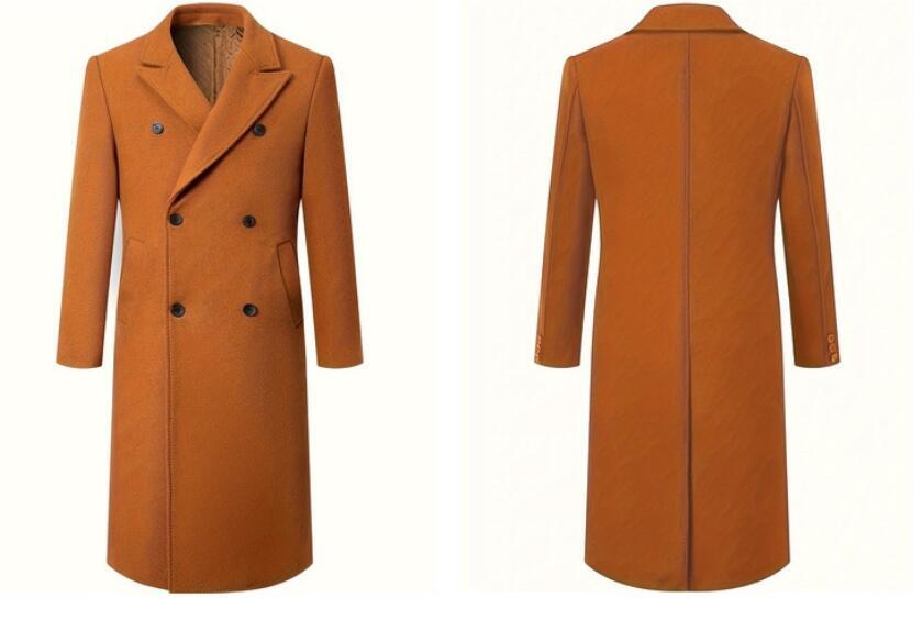 ジャケット・アウター VINTAGE BRENT WOOL DOUBLE BREASTED COAT Ben Sherman Men's Brenton Double Breasted Wool Overcoat