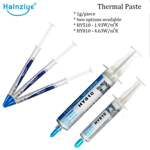 Thermal Paste HY510 HY810 1g CPU GPU Heatsink Silicon Grease Compound