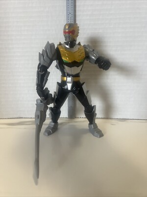 Super Megaforce Robo Knight 6  Figure Mighty Morphin Power Rangers 2012 Bandai