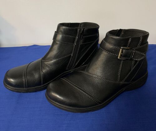 Womens Clarks Carleigh Dalia Ankle Boots. Black. 10M - Picture 2 of 6