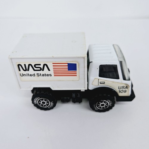 Vintage 80s Tonka NASA Semi-Truck w/ Trailer, Shuttle & Box Truck 1985 - Picture 16 of 21