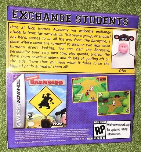 Nintendo Nick Games Academy - Insert/Booklet - Bild 2 von 2