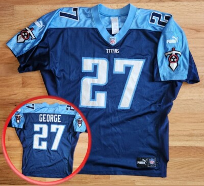 *AUTHENTIC* PUMA 1999 Tennessee TITANS GEORGE Jersey 52 vintage football  shirt
