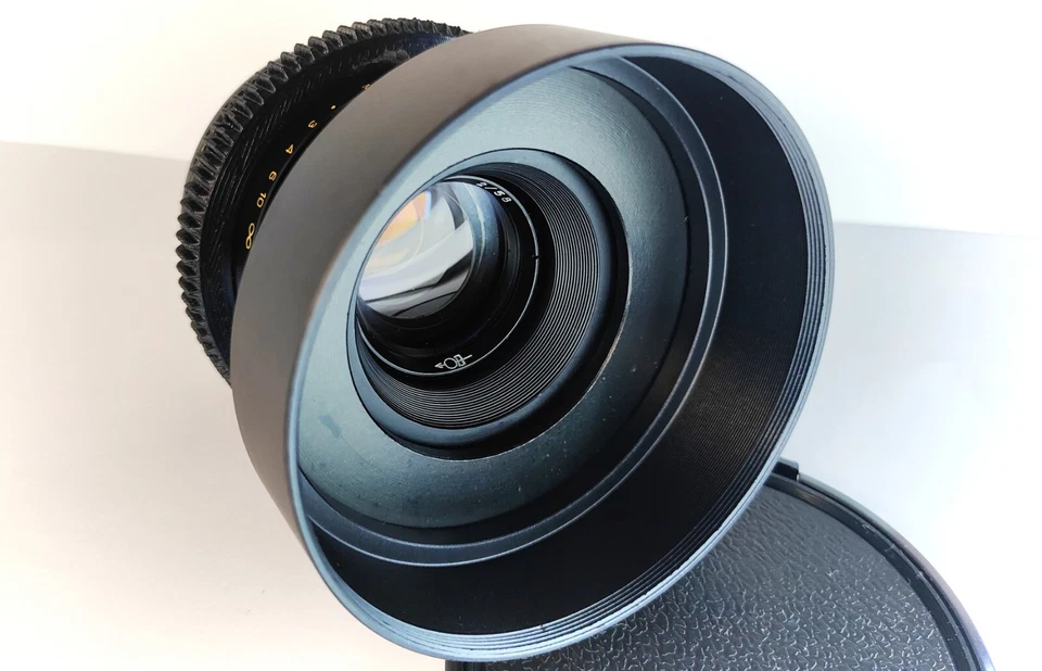 Obiettivo Canon EF Anamorphic Oval Bokeh HELIOS 44-2 2/58mm attacco EF Cinemod Prime - Immagine 3 di 4