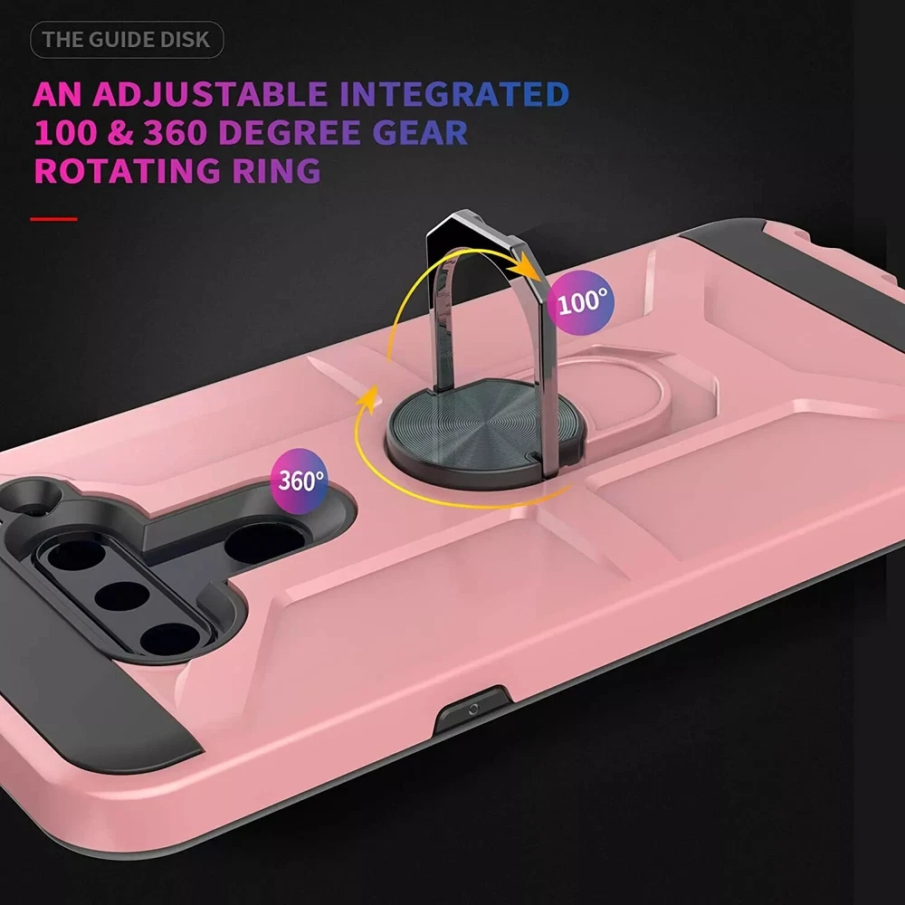Phone Case Compatible with LG V40/V40 ThinQ Case with HD Screen Protector,360 De
