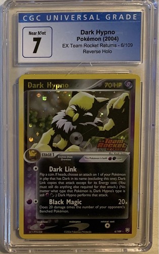 Dark Hypno graded CGC 7 for sale on eBay