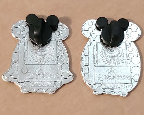 Disney Trading Pins 2007 Ufufy Hong Kong Disneyland Mickey & Minnie Mouse - NEW - Picture 2 of 4