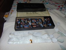 NOS In Box 1998 Nicole Miller Chicago Motiff CUMMERBUND Suspender  BOW TIE Set