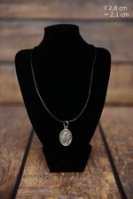 Neapolitan Mastiff - silver plated pendant with a dog, Art Dog USA