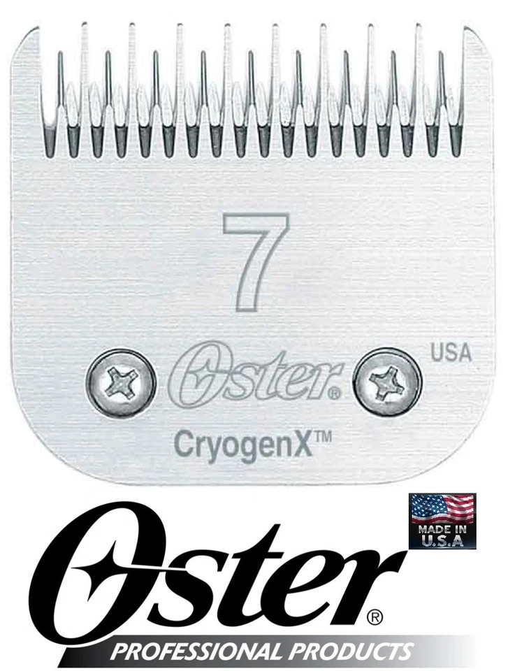 Oster CryogenX 7 SKIP Tooth BLADE*Fit A5/A6,Many Andis,Wahl Clipper PET GROOMING