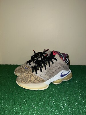 Nike LeBron XIX 19 Low Safari Rattan Beige Sail White DM1058-200 Men Size 6