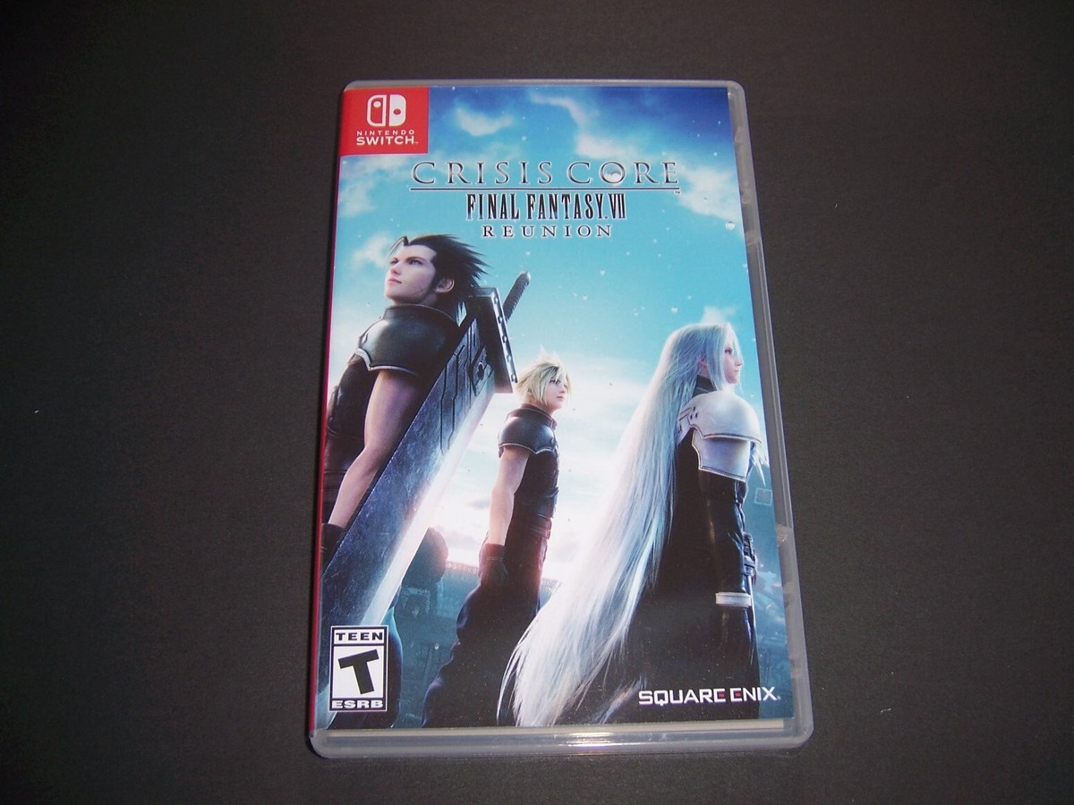 Authentic Case ONLY Replacement Switch Crisis Core Final Fantasy