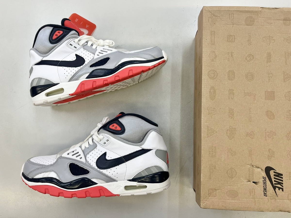 2011 Men Nike Air Trainer SC II White Infrared sz 9.5 Leather
