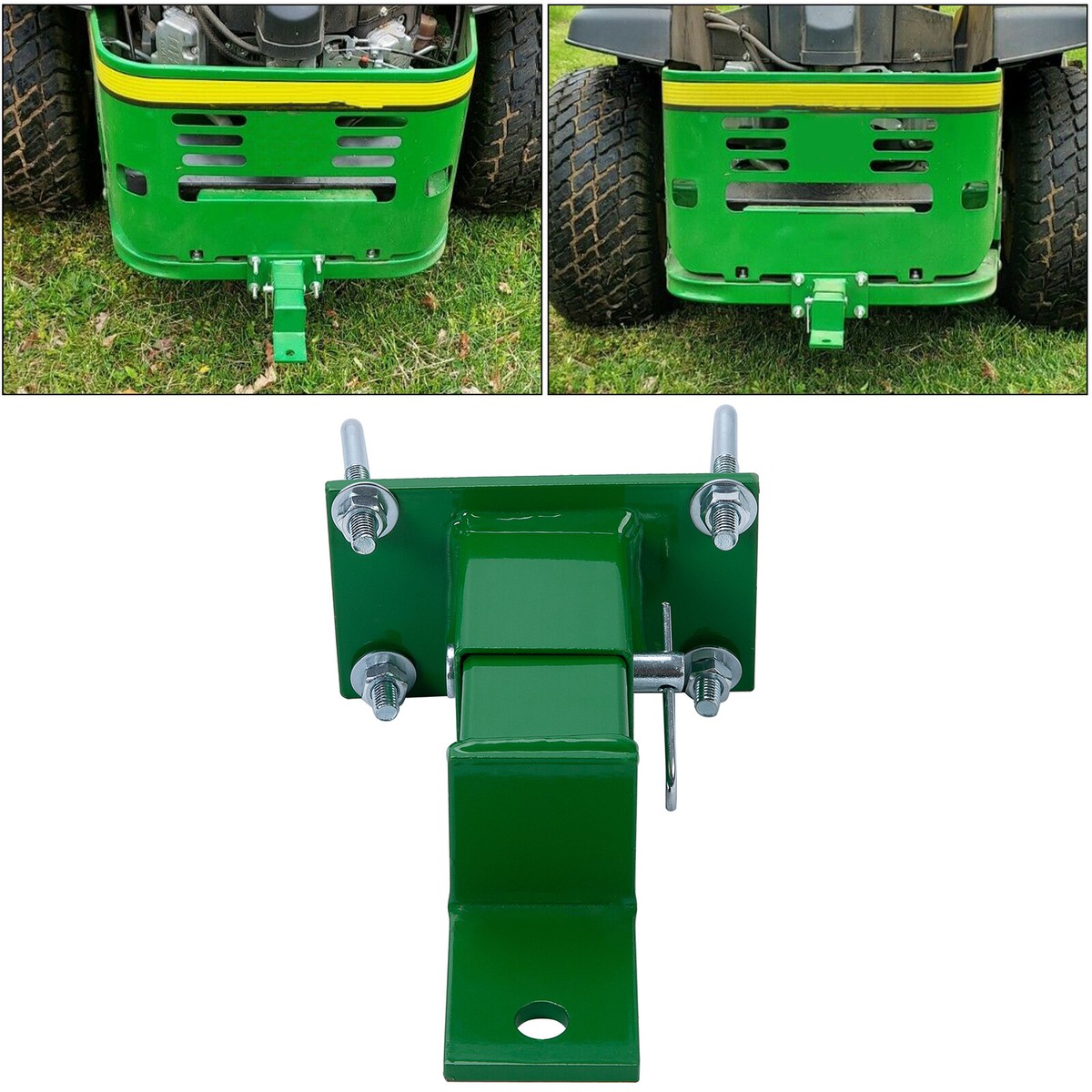 CZC AUTO Zero Turn Mower Trailer Hitch 2.4"-5" Hole Center 3 - View #4