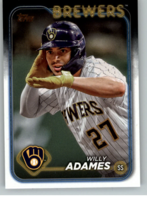 2024 Topps Golden Mirror Image Variations #33 Willy Adames - NM-MT