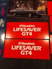 VINTAGE BF GOODRICH ADVERTISING POSTER SIGNS (3) 70'S CARS (4) INFO (5) DISPLAYS — photo 4