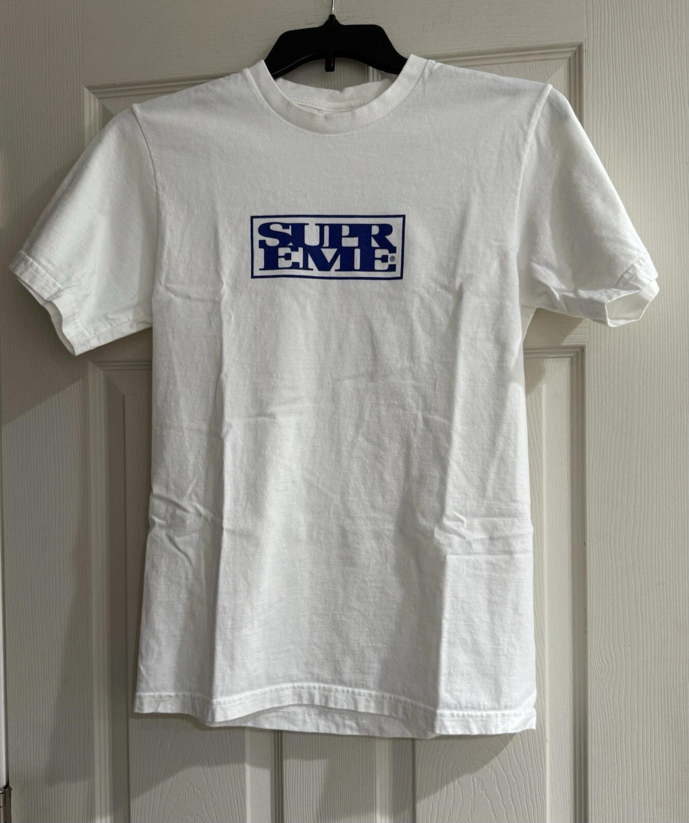TEE SHIRT BLANC SUPREME CONNECT TAILLE S FW24 SEMAINE 1 PORTÉ UNE FOIS