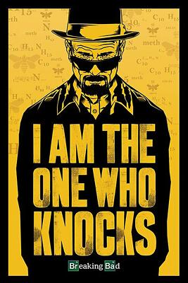 Breaking Bad Poster I am the one who knocks 61 x 91,5 cm