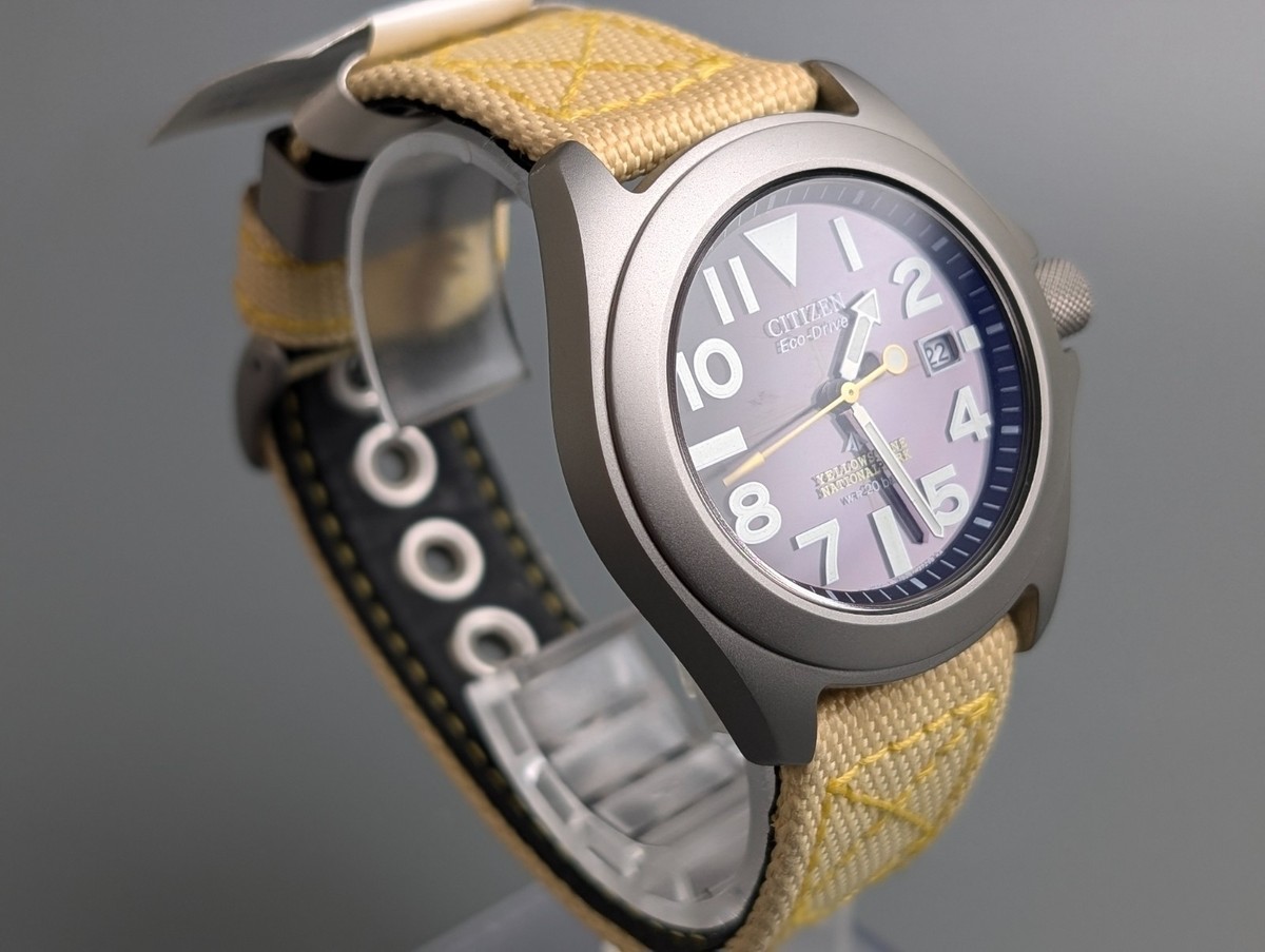 Mint] CITIZEN Promaster Tough Yellowstone 7828-H21963 Eco-Drive GN