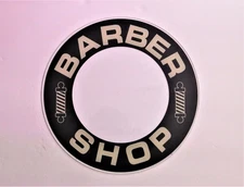 Barber Shop Glo-Dial Neon Clock Glass Replacement Glass Face