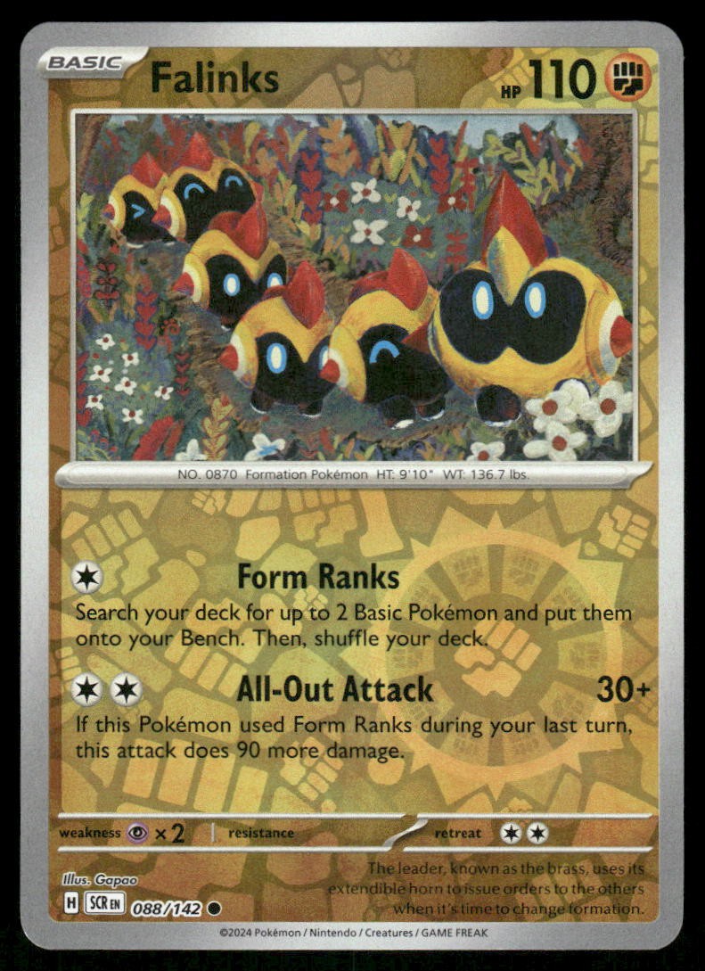Falinks 88/142 - Stellar Crown - Reverse Holo Common NM