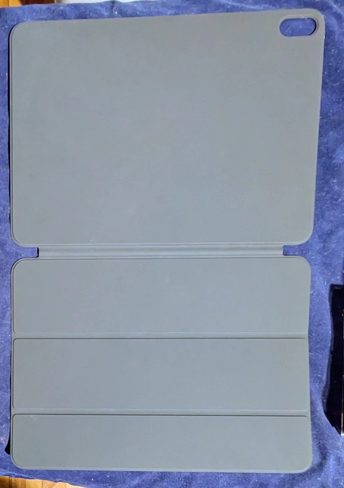 Original Apple Smart Folio para iPad Air 10,9 pulgadas/11 pulgadas gris carbón Foto 2 de 4