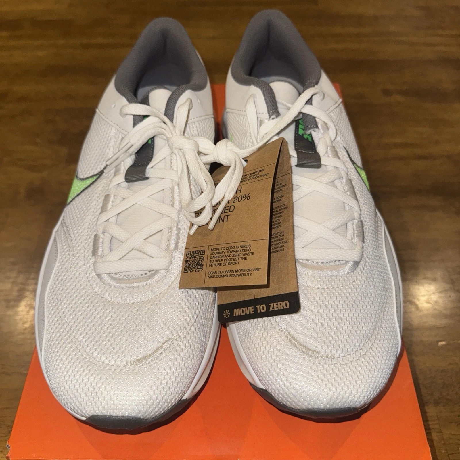 Scarpe Nike uomo Legend Essential 3 NN bianche taglia 11 DM1120 006 NUOVE con scatola