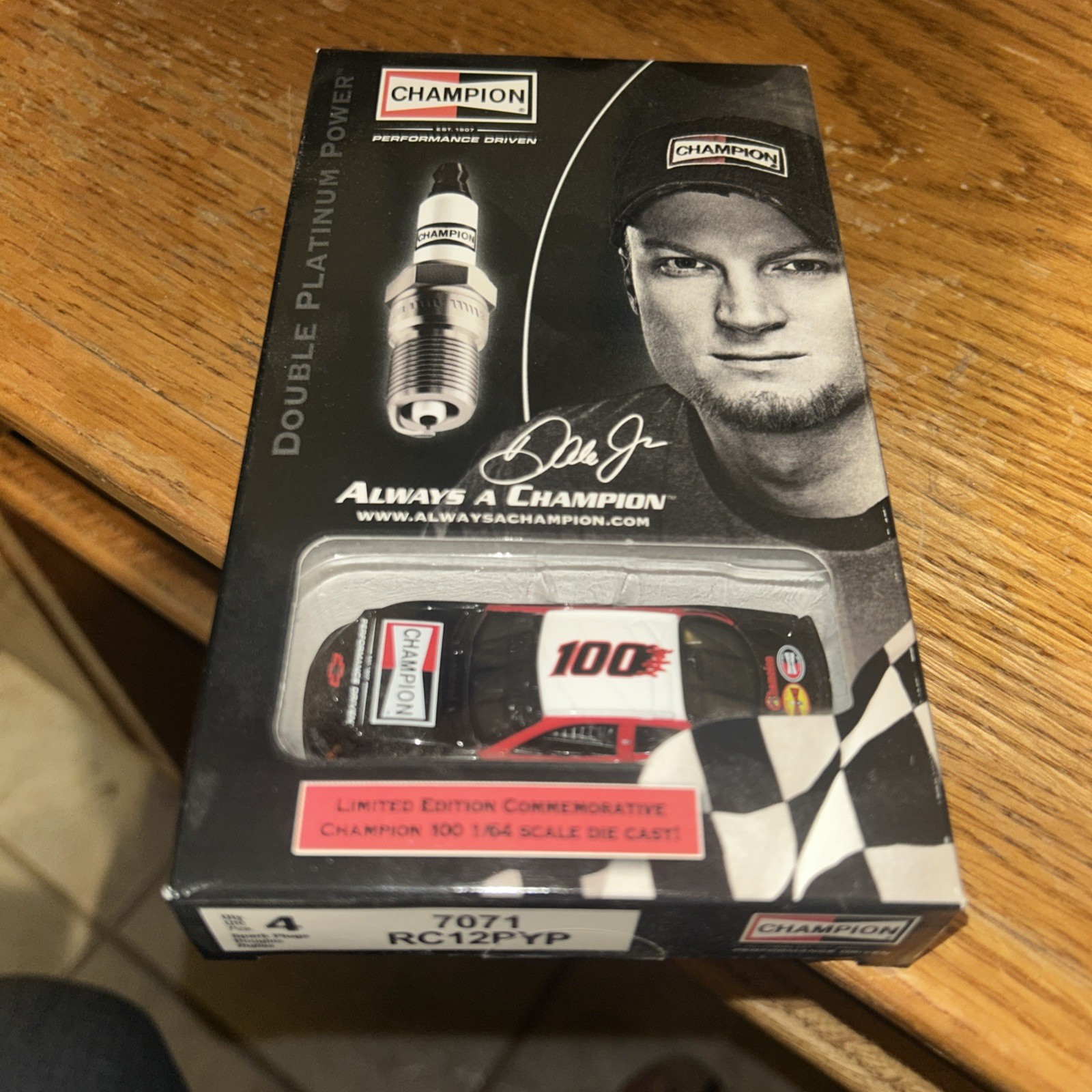 Rare 2007 4 7071 Champion Double Platinum Dale Earnhart Jr  Box