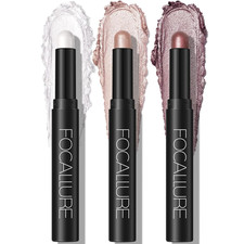 3 Pcs 2 in 1 Eyeshadow and Eyeliner Pen, Shim...