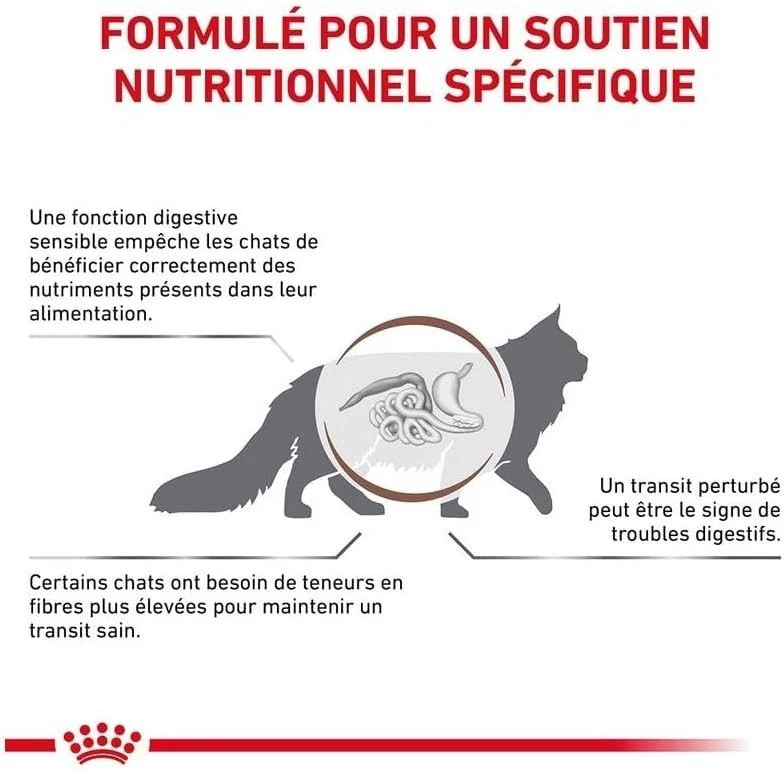 Royal Canin Gastrointestinal Fibre Response Gatos | 12x85g | Alimento Dietético - Imagen 3 de 4