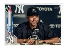 Derek Jeter 2020 Topps U-257 Photo Image Variation SSP HOF New York Yankees