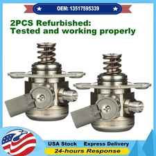 2x Direct Injection High Pressure Fuel Pump for BMW F01 F10 E70 X5 E70 V8 4.4L
