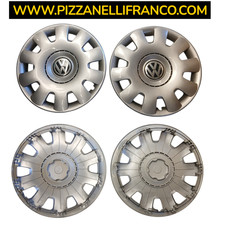 2 COPRICERCHI 15''  BORCHIA RUOTA  VW  GOLF    1J0 601 147   ORIGINALE
