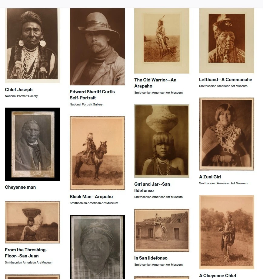 Taos Maiden "Farbea" con bufanda en la cabeza, un Edward S. Curtis original, c1905 Foto 3 de 4