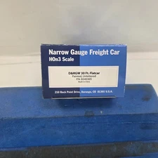 Blackstone Models HOn3 D&RGW 30 Ft Flatcat Unlettered