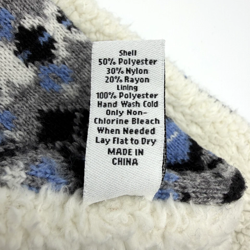 Vera Bradley Bufanda Acogedora Capucha Tejida Infinito Azul Pingüinos Felpa Vellón Foto 3 de 4