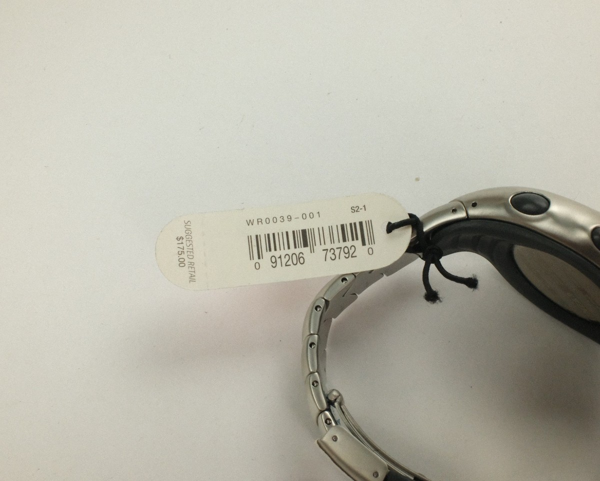 NEW NIKE - TRIAX WATCH LINEAR 2001 Stainless Steel WR0039-001 RARE 
