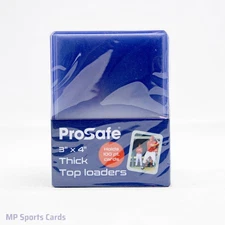 (1) Pro Safe 3"x4" 100pt Thick Toploader 25ct Free Shipping!