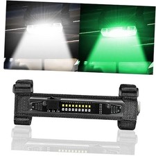 12V Universal UTV Dome Light Roll Bar Mount LED Light Utility Roll WHITE GREEN