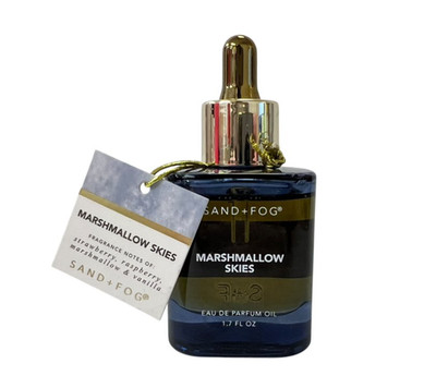 NEW Sand + Fog Marshmallow Skies Eau de Parfum Oil 1.7 fl oz/ 50 ml Dropper