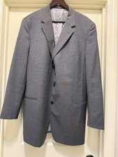 Hugo Boss Einstein Sigma Men  s Blazer 50R Gray Wool