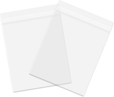 AUEAR, 16x20 100 Pack Clear Plastic Sleeves - Acid Free 1.6mil 16x20,