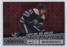 2024 Credentials Debut Ticket Access Horizontal Red /99 Luca Del Bel Belluz 0d9g