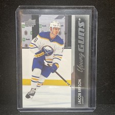 2021-22 Upper Deck Series 1 Sabres Jacob Bryson Young Guns Rookie #248