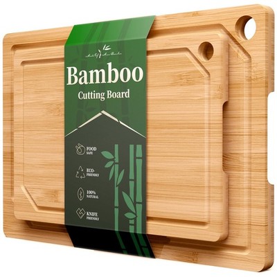 Cutting Board Set - Multi-Sizes Wooden Cutting Boards for Kitchen, Convenient...