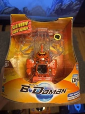 2005 Hasbro Battle B-Daman Lava Knight Electronic DHB E-25 Toy Figure New NIB